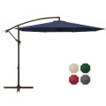 2020 NES Design 10ft Offset Hanging Cantilever Patio Umbrella Ajustement d&#39;inclinaison facile pour la maison